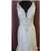 Image 2 : WEDDING GOWN : Size 12 : Allure : 9805 : Ivory/Nude/Silver