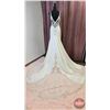 Image 5 : WEDDING GOWN : Size 12 : Allure : 9805 : Ivory/Nude/Silver