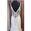 Image 8 : WEDDING GOWN : Size 12 : Allure : 9805 : Ivory/Nude/Silver