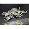 Image 2 : ACCESSORY : Hair Piece : Bridal Classics : T-4219 : Crystal/Clear/Silver