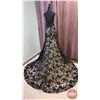 Image 6 : WEDDING GOWN : Size 12 : Casablanca : BL359 "Maren" : Nude/Black