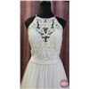 Image 2 : WEDDING GOWN : Size 12 : Allure : 9509 : Sand/Ivory/Nude/Silver