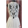Image 8 : WEDDING GOWN : Size 12 : Allure : 9509 : Sand/Ivory/Nude/Silver