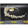 Image 4 : ACCESSORY : Hair Piece : Bridal Classics : T-4471 : Pearl/Silver