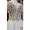 Image 3 : WEDDING GOWN : Size 14 : Justin Alexander : 88253 "Dallas" : Ivory/Silver/Nude