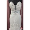 Image 2 : WEDDING GOWN : Size 14 : Allure : 9709 : Ivory/Silver