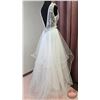 Image 10 : WEDDING GOWN : Size 14 : Casablanca 2425 "Rory" : Ivory/Light Green/Light Blue/Dark Blue/Silver