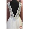 Image 8 : WEDDING GOWN : Size 14 : Casablanca 2425 "Rory" : Ivory/Light Green/Light Blue/Dark Blue/Silver