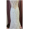Image 7 : WEDDING GOWN : Size 16 : Allure : A1210 : Ivory/Champagne/Nude