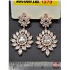 Image 2 : ACCESSORY : Earrings : Bridal Classics : Rose Gold