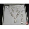 Image 2 : ACCESSORY : Necklace Set : Bridal Classics : w/Back Piece