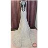 Image 6 : WEDDING GOWN : Size 18 : Allure : 3106 : Champagne/Ivory/Nude/Silver