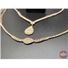 Image 2 : ACCESSORY : Necklace Set w/Back Piece : Bridal Classics