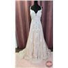Image 1 : WEDDING GOWN : Size 20 : Allure : 9811 : Champagne/Ivory/Nude