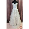 Image 1 : WEDDING GOWN : Size 22 : Casablanca : BL391 "Noella" : Silver Blush/Nude/Ivory