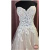 Image 2 : WEDDING GOWN : Size 22 : Casablanca : BL391 "Noella" : Silver Blush/Nude/Ivory