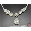 Image 2 : ACCESSORY : Necklace Set w/Back Piece : Bridal Classics