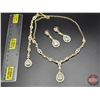 Image 1 : ACCESSORY : Necklace Set w/Back Piece : Bridal Classics