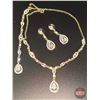 Image 2 : ACCESSORY : Necklace Set w/Back Piece : Bridal Classics