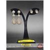 Image 1 : ACCESSORY : Earrings w/Stand : Bridal Classics : 2 Sets