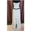 Image 4 : JUMPSUIT : Size 18 : Casablanca :  LE120 "Celosia" : Ivory