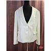 Image 2 : WOMEN'S SHORT TUXEDO COAT : Size 16 : Allure : WL101 : Diamond White