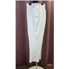 Image 2 : WOMEN'S CIGARETTE TUXEDO PANTS : Size 20 : Allure : WL104 : Diamond White
