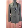 Image 2 : WOMEN'S LONG TUXEDO COAT : Size 10 : Allure : WL100 : Black