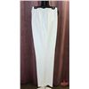 Image 2 : WOMEN'S STRAIGHT LET TUXEDO PANTS : Size 14 : Allure : WL102 : Diamond White