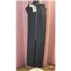 Image 1 : WOMEN'S HIGH WAISTED WIDE LEG TUXEDO PANTS : Size 16 : Allure : WL103 : Black