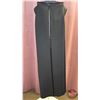 Image 2 : WOMEN'S HIGH WAISTED WIDE LEG TUXEDO PANTS : Size 16 : Allure : WL103 : Black
