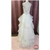 Image 5 : WEDDING GOWN : Size 26: Allure : 9-000 : Ivory