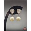 Image 3 : ACCESSORY : Earrings w/Stand : Bridal Classics : 2 Sets : Pearl Accents