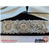Image 2 : ACCESSORY : Belt : Alfred Angelo : Blue : Satin w/Crystals