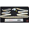 Image 1 : ACCESSORY : Belt : Bridal Classics : Belt-59 : Ivory/Silver