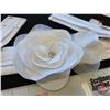Image 2 : ACCESSORY : Sash : Alfred Angelo : Sash-11 : Floral/White