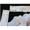 Image 3 : ACCESSORY : Sash : Alfred Angelo : Sash-11 : Floral/White
