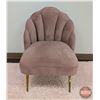 Image 1 : FIXTURE : Pink Velvet Accent Chair