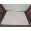 Image 1 : FIXTURE : Noahas Fluffy Pink Area Rug (5'x8') (Note : Some Wear & Stains)