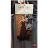 Image 3 : BRIDESMAID DRESS : Size 8 : Morilee : 21592 : Charcoal : Chiffon