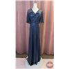 Image 1 : BRIDESMAID DRESS : Size 16 : Morilee : 21785 : Navy : Sequins
