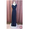 Image 1 : BRIDESMAID DRESS : Size 12 : Morilee : 21661 : Navy : Chiffon