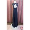 Image 2 : BRIDESMAID DRESS : Size 12 : Morilee : 21661 : Navy : Chiffon