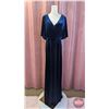 Image 1 : BRIDESMAID DRESS : Size 16 : Morilee : 31223 : Navy : Stretch Velvet