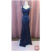 Image 1 : BRIDESMAID DRESS : Size 18 : Morilee : 21583 : Navy : Satin