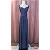 Image 1 : BRIDESMAID DRESS : Size 22 : Allure : 1708 : Navy : Jersey : Flowy
