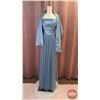 Image 1 : BRIDESMAID DRESS : Size 14 : Morilee : 21633 : Slate : English Net, Satin