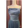 Image 2 : BRIDESMAID DRESS : Size 14 : Morilee : 21633 : Slate : English Net, Satin