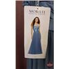 Image 7 : BRIDESMAID DRESS : Size 14 : Morilee : 21633 : Slate : English Net, Satin