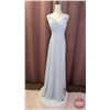 Image 1 : BRIDESMAID DRESS : Size 16 : Morilee : 21607 : Fog : Chiffon